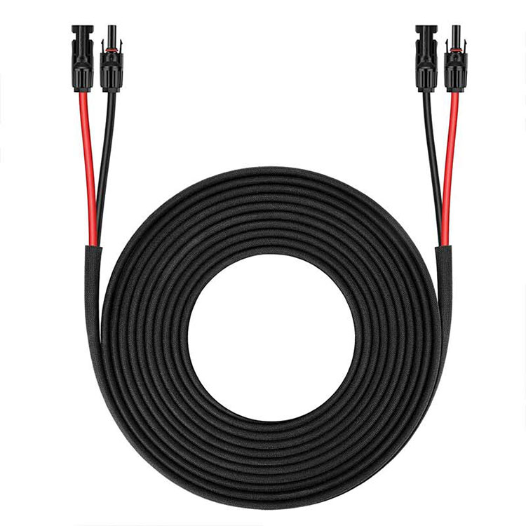 Plug and Play 10AWG Dual Conductor Solar Jumper 25Ft