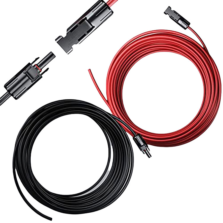 Конзервиран бакарен 12AWG соларен продолжен кабел без кислород